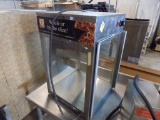 Stainless Steel Glass Walled Pizza Warmer, Counter Top Type