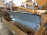 Left Side Stainless Clean Table for Commercial Dishwasher Set Up, New, 84''