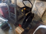 Complete Pallet Banding Set Up - Cart, Partial Roll of Steel Banding, Clips