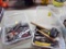 (2) Containers of Misc. Tools - Rubber Mallot, Adjustable Wrench,, Screwdri