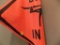 Drone In Use Work Zone Warning Flag