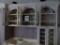 Glassware Contents in Both Wall Cabinets - Wine Glasses, Mugs, Mixed Drink