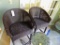 (2) Mahogany Wicker Barstools (2 x Bid Price)  (Sun Room)