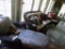 3-Pc Wicker Patio Set - Chair, Couch & Lounge Chair - Lounger Cushion Doesn