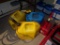 Group of Fuel Cans - (2) Diesel 5 Gal., (1) Kerosene and (1) Gas 2 Gal.