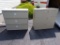 (2 3 Drawer Lateral Filing Cabinets, 42'' x 18'' x 38.5''