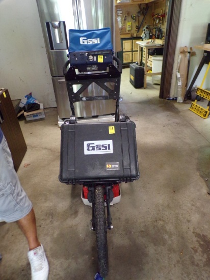 GSSI Ground Penetrating Radar System on Utility Cart Model 623, Antenna Mod