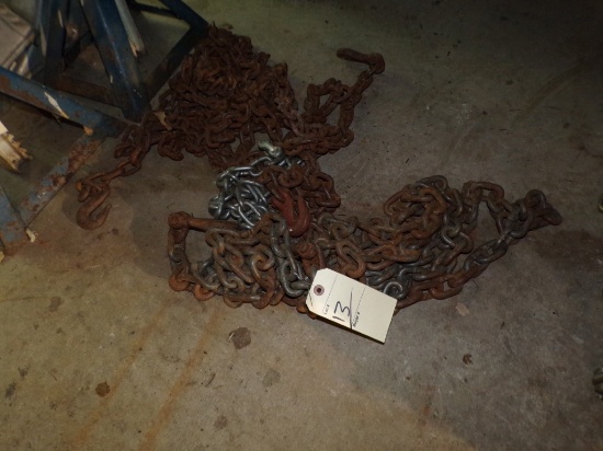 Group of Assort. Chains with Double Hook Ends