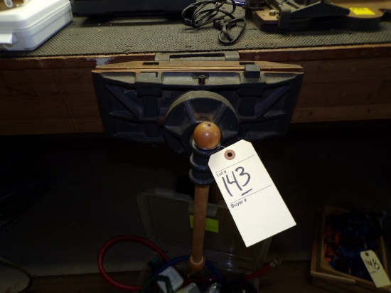 Patternmaker's Vise and Lion Miter Trimmer