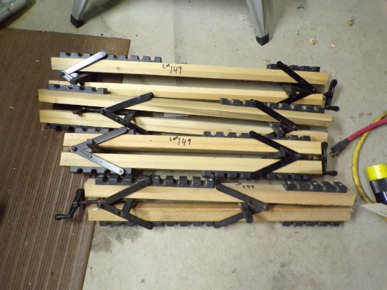 (4) Four Way Pressure Clamps - (2) 36'', (2) 30'' (Wood Shop)