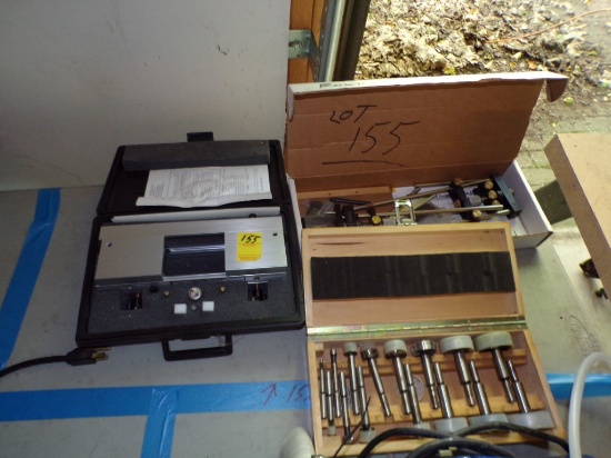 Woodtek Router Bit Set - Looks Complete, a Hinge Mate Model HM-1100-W and a