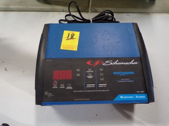 Schumacher 6V/12V 15A Rapid Charge Battery Maintainer Model SC1304