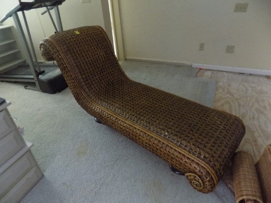 Wicker Covere Day Bed (Upstairs)