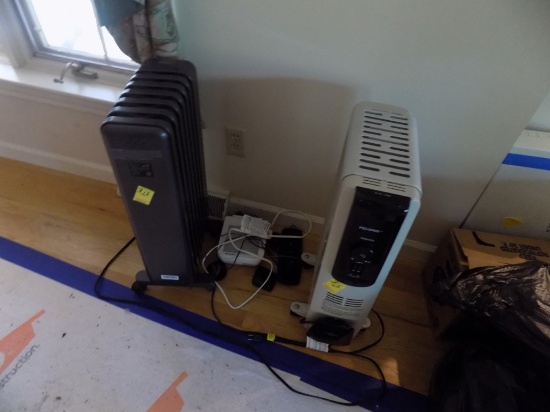 (2) Oil Filled Electric Space Heaters (Living Room)