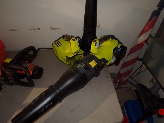Ryobi 2 Cycle Jet Fan Blower, Works, and Ryobi 2 Cycle Jet Fan Blower MISSI
