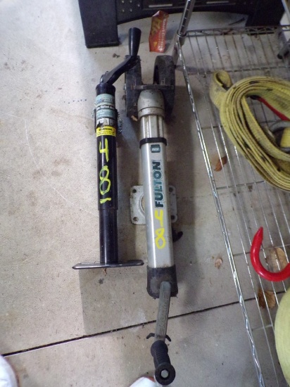 Reese 2000 Lb. Tube Swivel Jack and Fulton 1600 Lb. Trailer Jack/Jockey Whe