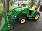 John Deere 3320 Compact Tractor, Hydro, 3 PTH, Diesel Engine, Rear Remote H