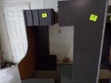 (2) Corner Office Desks with 3 Drawer Cabinets, 72'' x 48'' L-Shaped (Garag