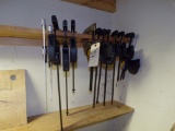(10) Quick Grip Assort. Bar Clamps and (2) Klik Clamp Bar Clamps
