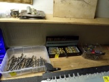 Group of Drill Bits and Allen Wrenches