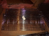 (10) 48'' x 18'' Wire Metal Shelves ( 10 X BID PRICE)