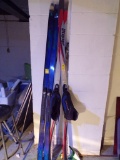 (2) Pair Of Cross Country Skis & Poles (Basement)