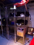 (2) 5-Tier Adjustable Metal Wire Shelves, 48'' x 18'' x 75'' (Marked X) ( 2
