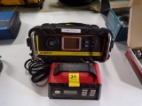 Stanley 12V 25A Battery Charger with 75A Engine Start and Tower Top 12V Sma