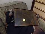 Metal Bird Motif Serving Tray (Sm. Den off Kitchen)
