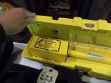 Heli Flux Magnetic Stake Locator in Yellow Case Model GA-52CX with a 2nd On