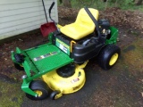 John Deere E Zero Turn Mower with 42'' Deck, 10 HP Briggs and Stratton Engi