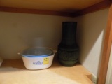 (2) Pyrex Bowls and a Vase (Kitchen)