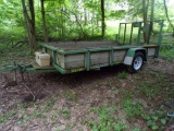 Eliminator 12'' Landscape Trailer, Single Axle, Split Rear Gate