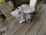 Lg Concrete Frog Decoration  (Outside - Pool Area)