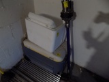 (2) Coolers - (1) Styrofoam, (1) Plastic and Dyson Rechargeable Vacuum (Nor