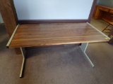 62'' x 30'' x 30'' Metal Drafting Style Desk