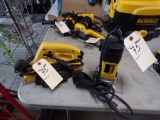 DeWalt Corded Trim Router and Corded Planer
