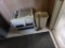 Vertical Window A/C Unit, Waste Basket and Sledge Hammer (Door Stop) (Offic
