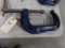 (3) 8'' C-Clamps, Blue