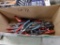 Box of Pliers - Snap-Ring, Welding, Channel Lock, Wire Strippers, Tin Snips