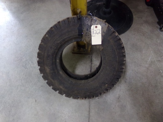 7.00-12 Forklift Tire, Load Range F, Tube Type (Fits Lot 121 And Others)