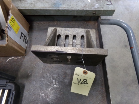 5'' x 6'' x 8'' Slotted Angle Plate, Cast Iron
