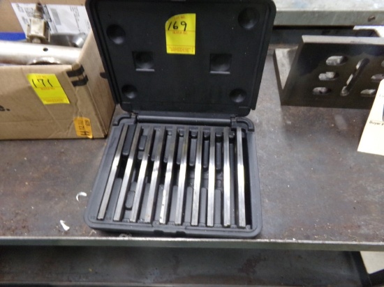 Hard Parallel Set In Case, 18/'' x 6'', 1/2'' To 1 5/8''