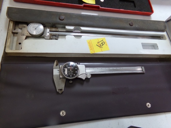 Mitutoyo Dial Calipers, 6'' and 12''