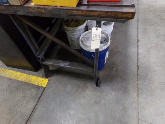 Steel Leg Wood Top Work Bench, 36'' x 48'' x 33''