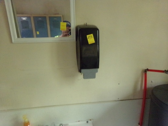 Hand Cleaner Dispenser and(3) Extra Bottles of Hand Cleaner (Bathroom)