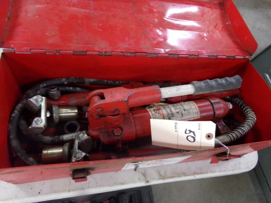 4 Ton Port-A-Power Kit in Steel Tool Box