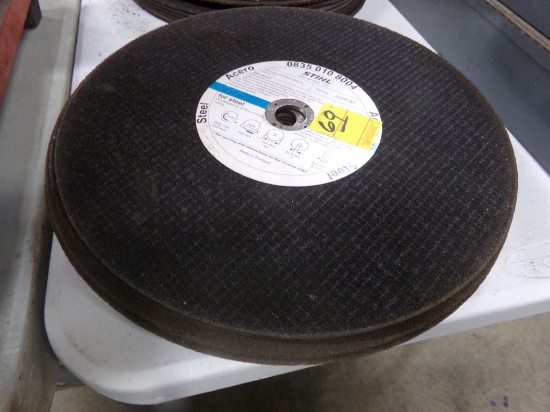 (11) 14'' New Abrasive Blades, Various Brands