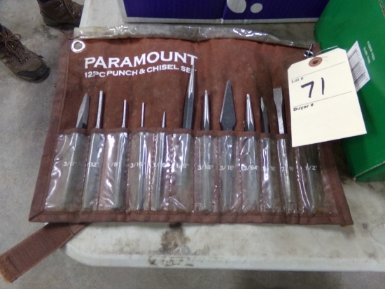 12 Piece Paramount Chisel Set