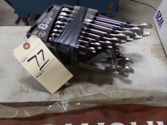 (2) 8 Pc. Craftsman Combination Wrench Sets, 6 Point, Metric and SAE